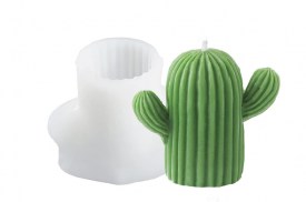 Molde silicona flexible CACTUS chico